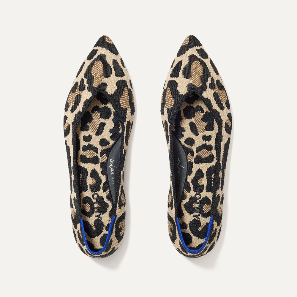 Rothy's Leopard Print Flats